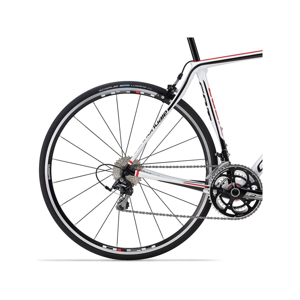 Cannondale Synapse Carbon 105 Triple, weiß - Bild 4