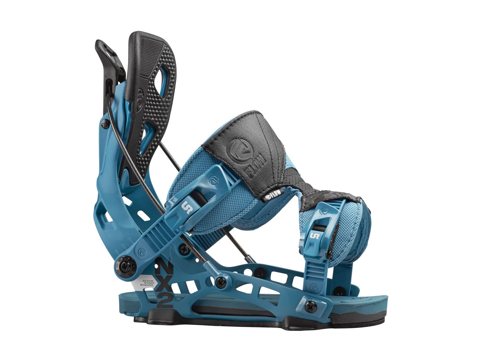 Set: Ride Timeless 2017 + Flow NX2 2016, blue - Snowboardset - Bild 3