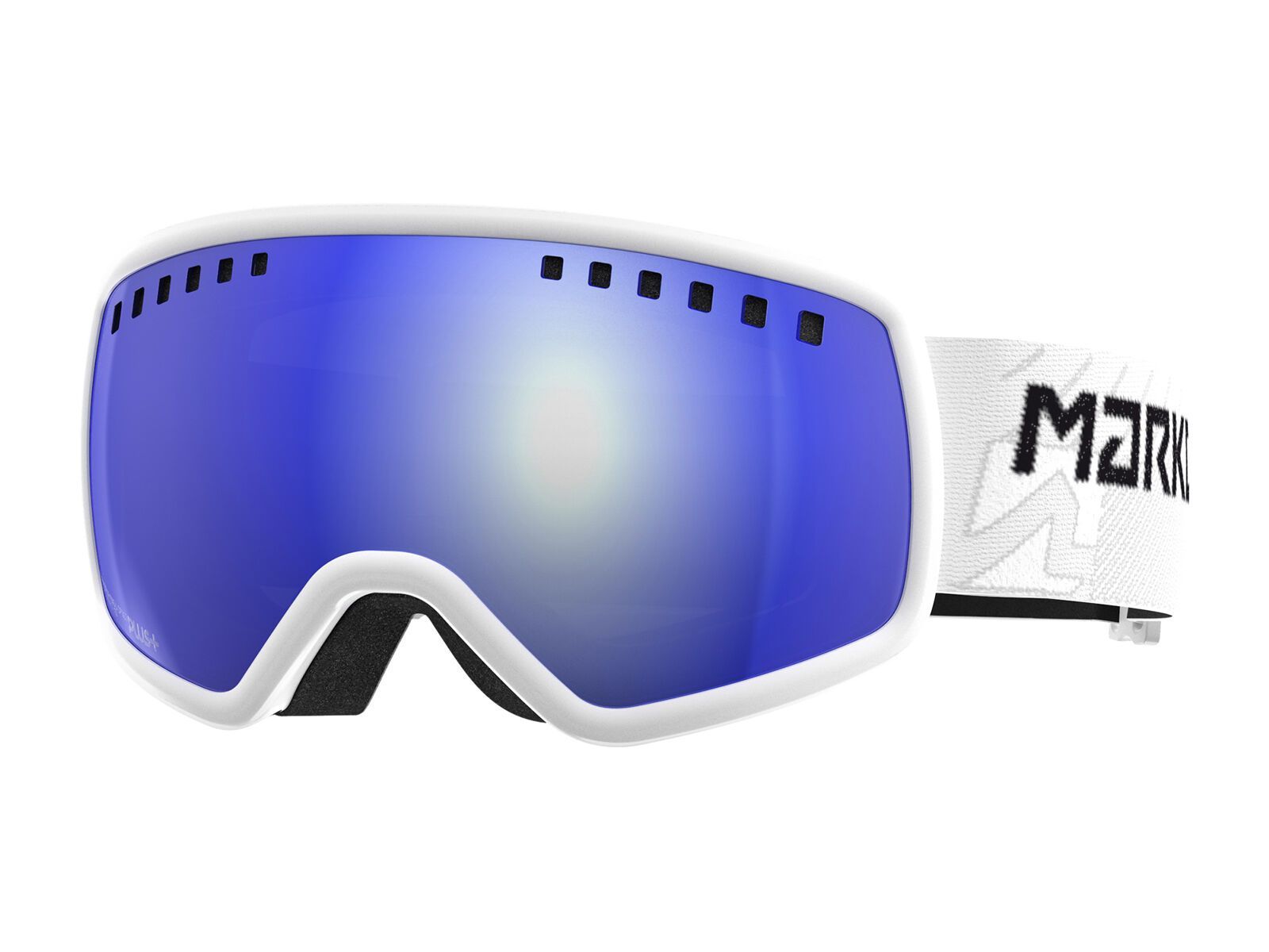 Marker Big Picture+ inkl. Wechselscheibe, weiß/Lens: blue hd mirror - Bild 1