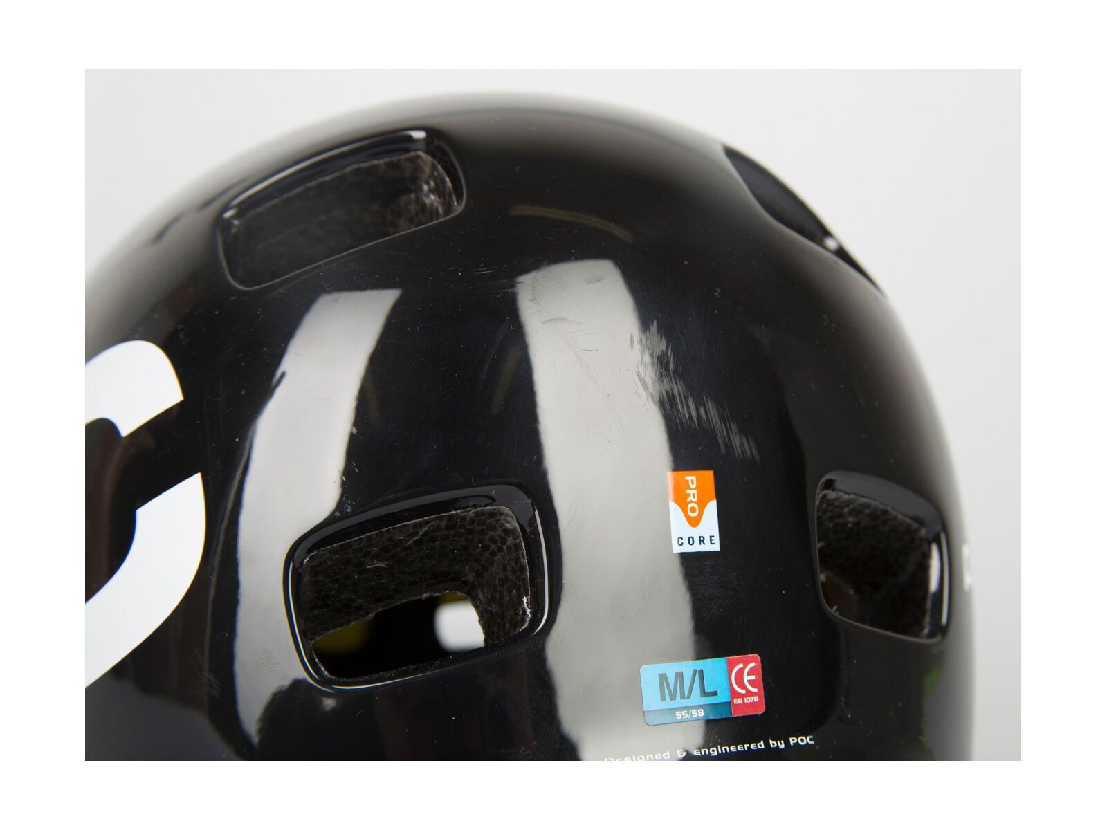 *** 2. Wahl *** POC Crane MIPS, uranium black - Fahrradhelm | Größe M/L // 55-58 cm - Bild 3