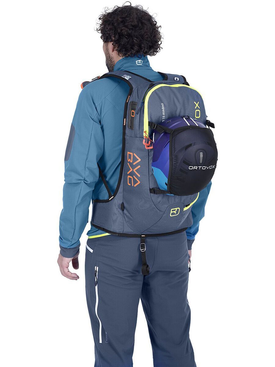Ortovox Cross Rider 18 Avabag, black raven - Bild 2