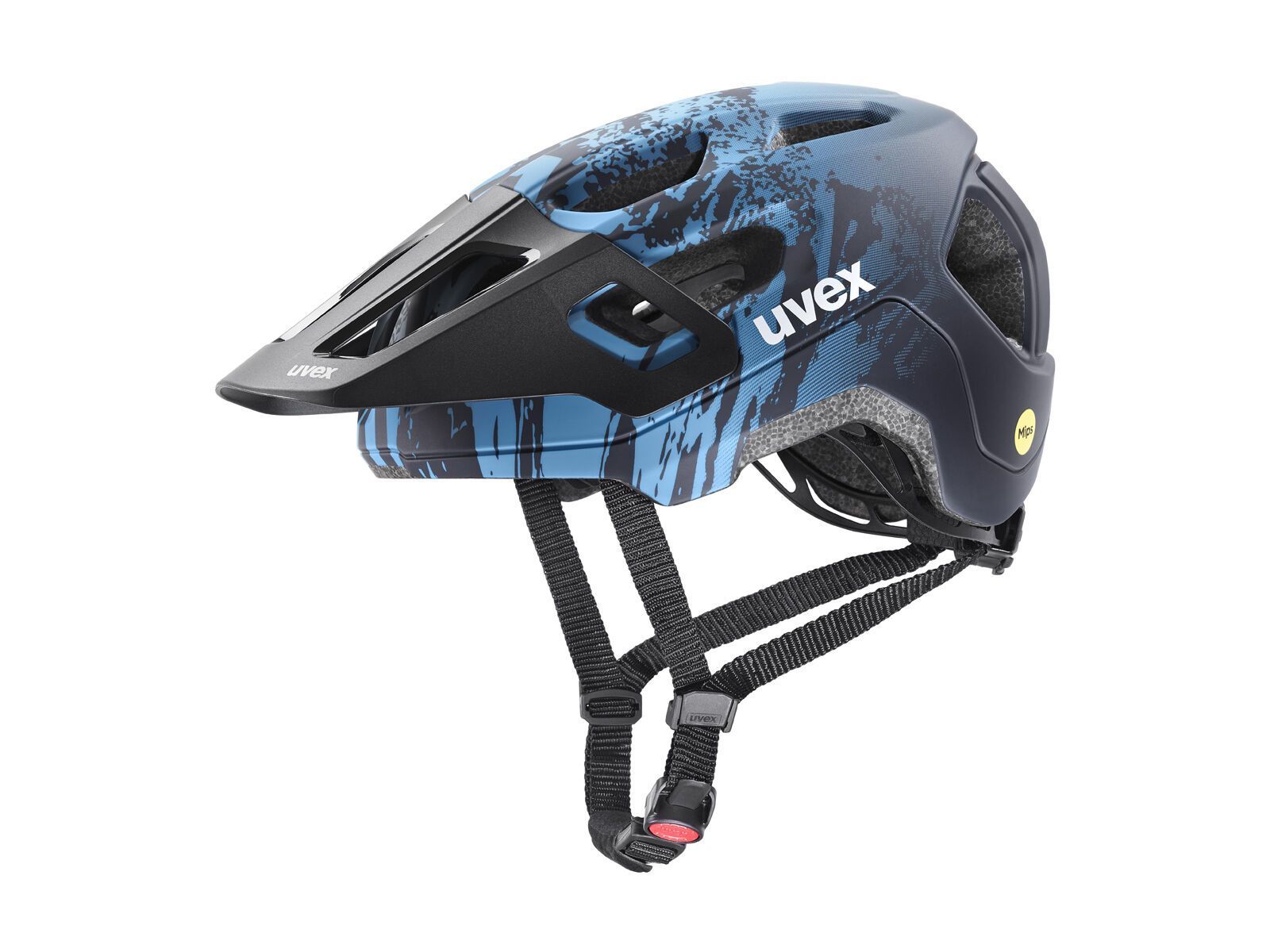 uvex react jr. MIPS, azure-deep space matt - Bild 1