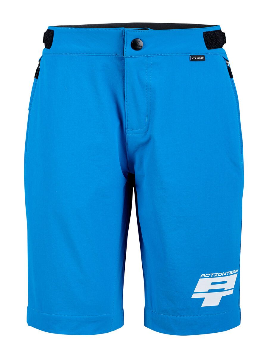 Cube MTB Baggy Short Rookie X Actionteam, blue - Bild 1