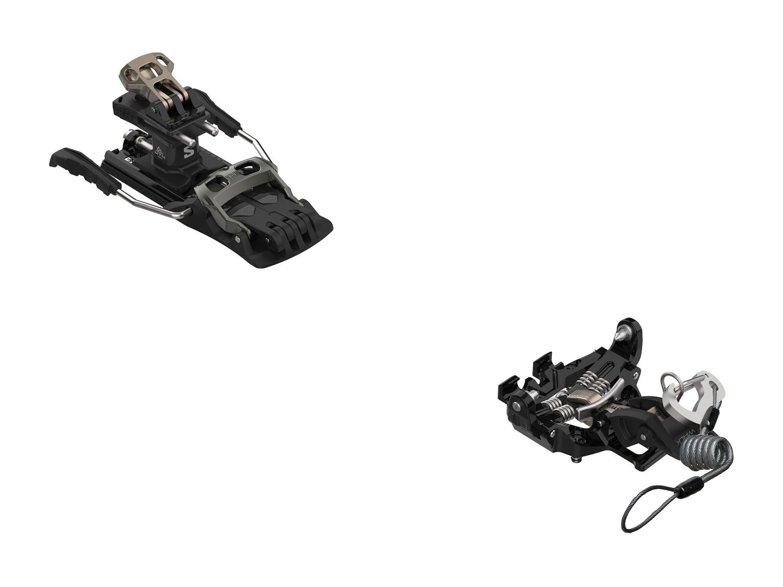 Salomon MTN Pure (and Leash and Brake) - 80 mm, black/titan - Bild 1