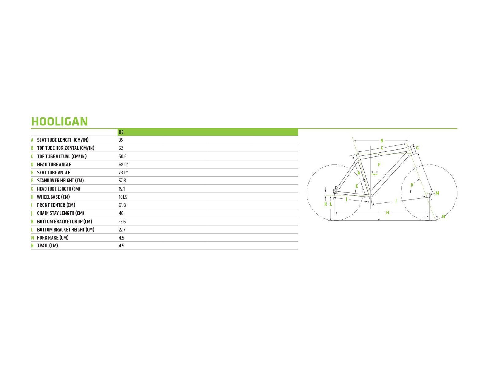 Cannondale Hooligan 1, raw w/ acid red and nearly black, gloss - RAW - Bild 6