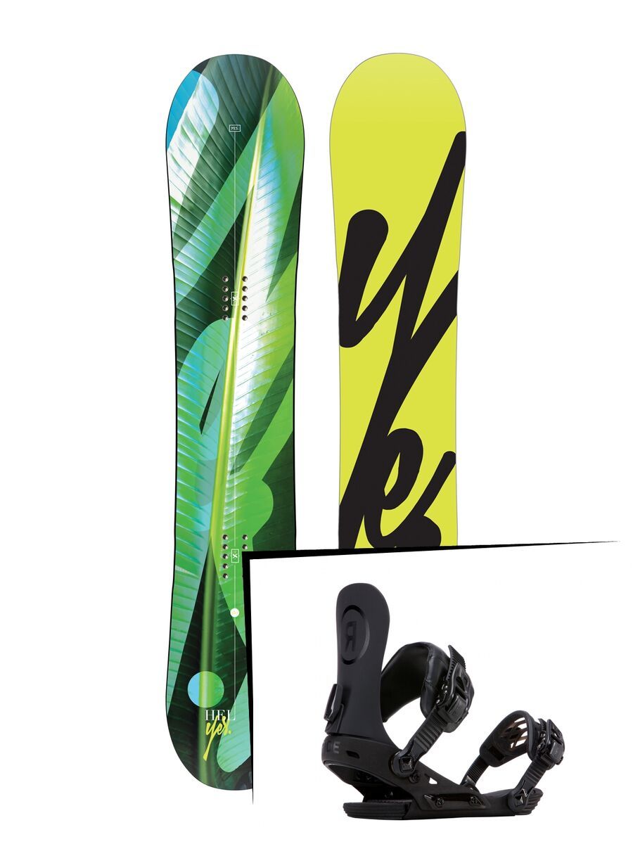 Set: Yes HEL YES. 2019 + Ride DVA black - Bild 1