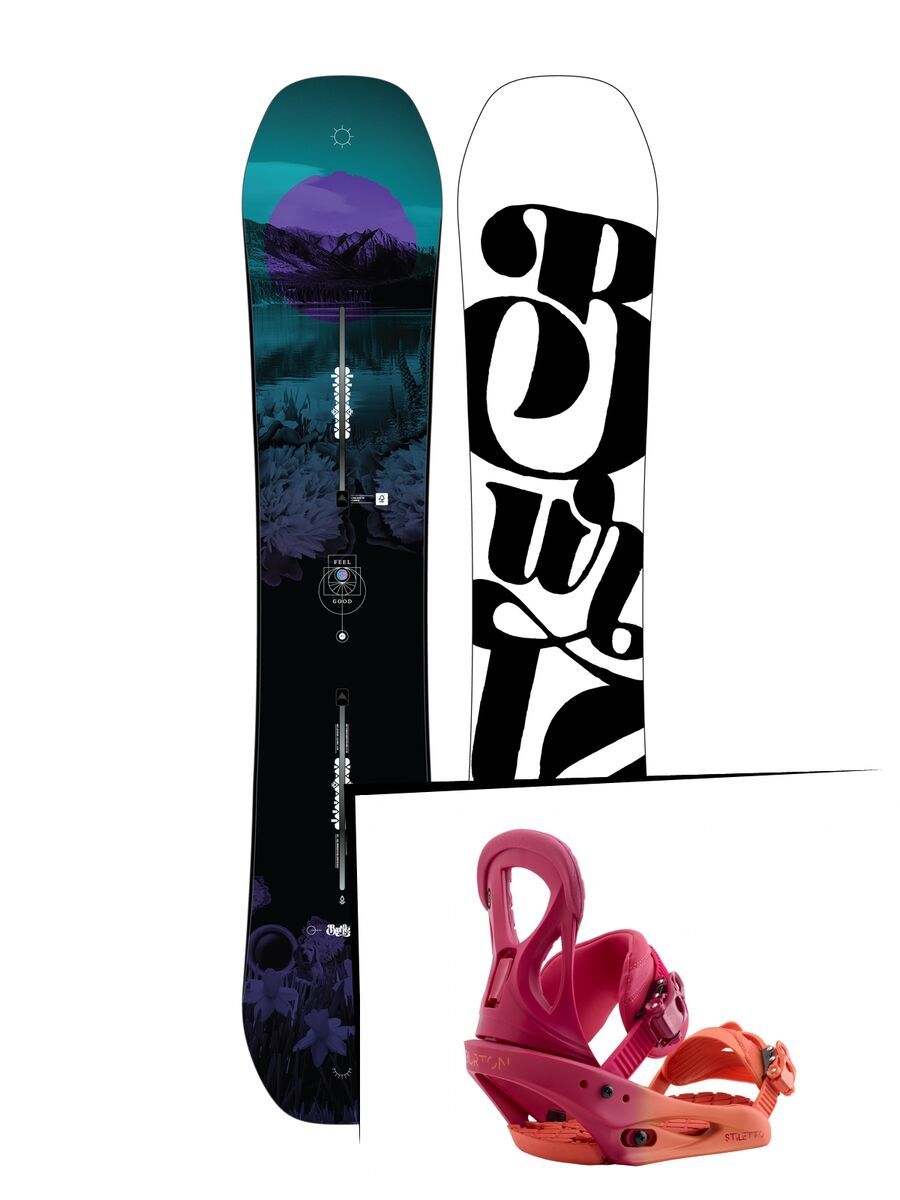 Set: Burton Feelgood 2019 +  Stiletto (2218489S) - Bild 1