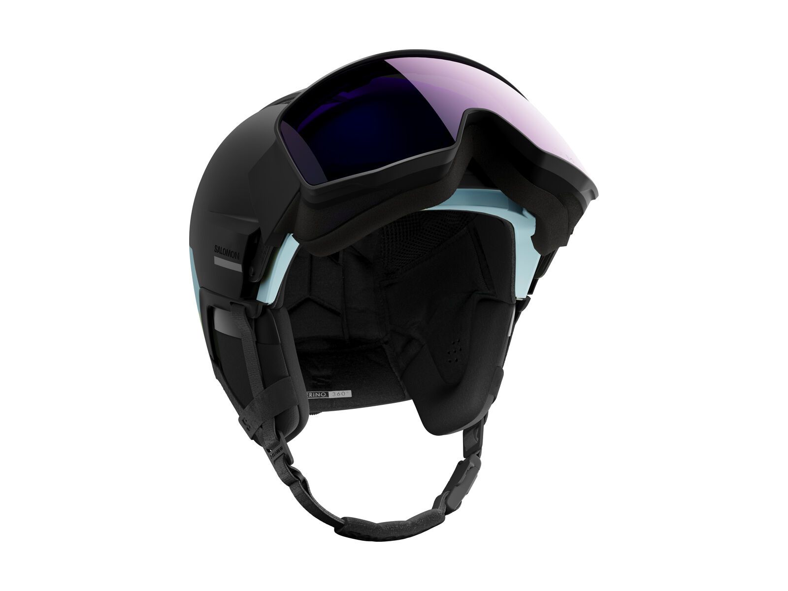 Salomon Driver Prime MIPS, Sigma Photo Sky Blue / black/white moss - Bild 1