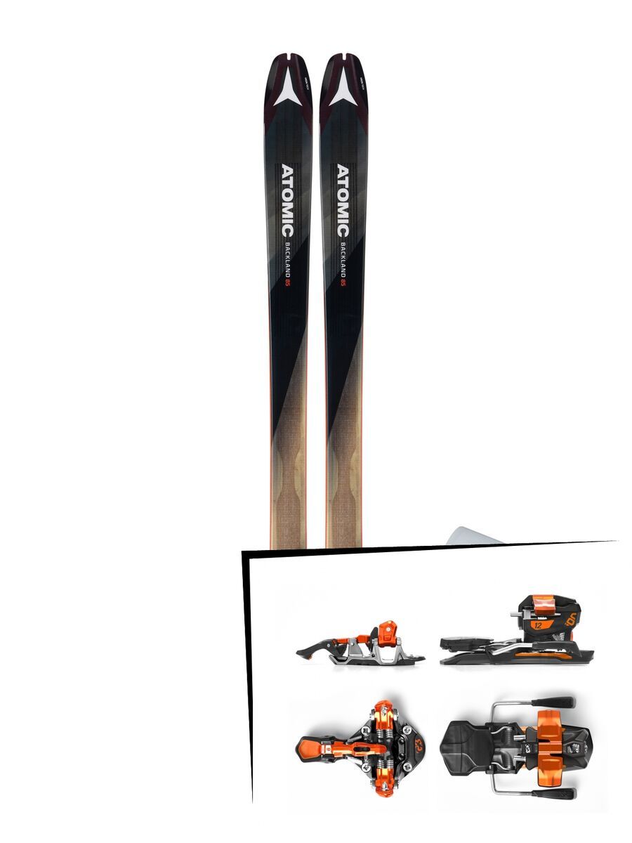 Set: Atomic Backland 85 + Hybrid Skin 85 2019 + G3 Ion 12 - Bild 1