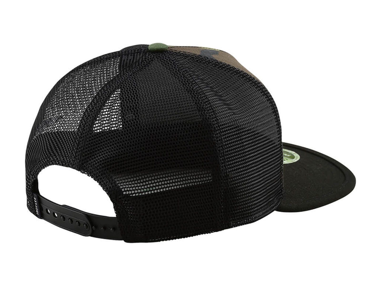 TroyLee Designs Vintage Race Shop Snapback Hat, camo army - Bild 2