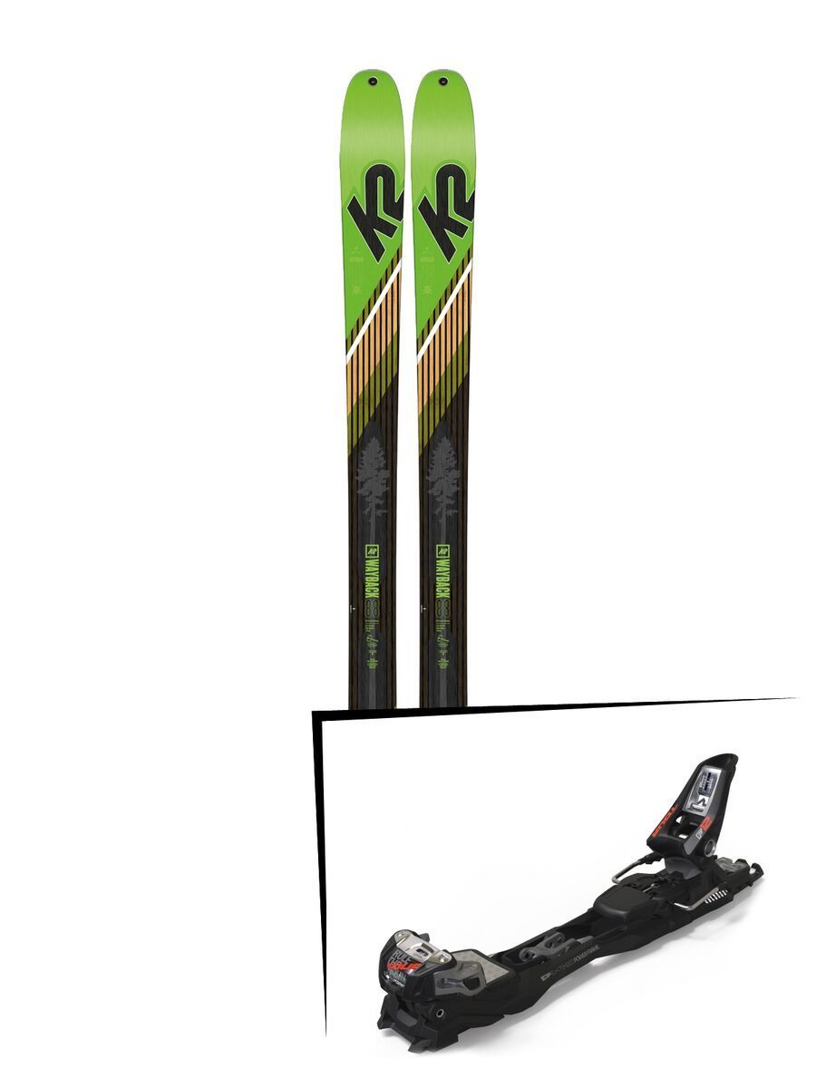 Set: K2 SKI Wayback 88 2019 + Marker F12 Tour EPF black/anthracite - Bild 1