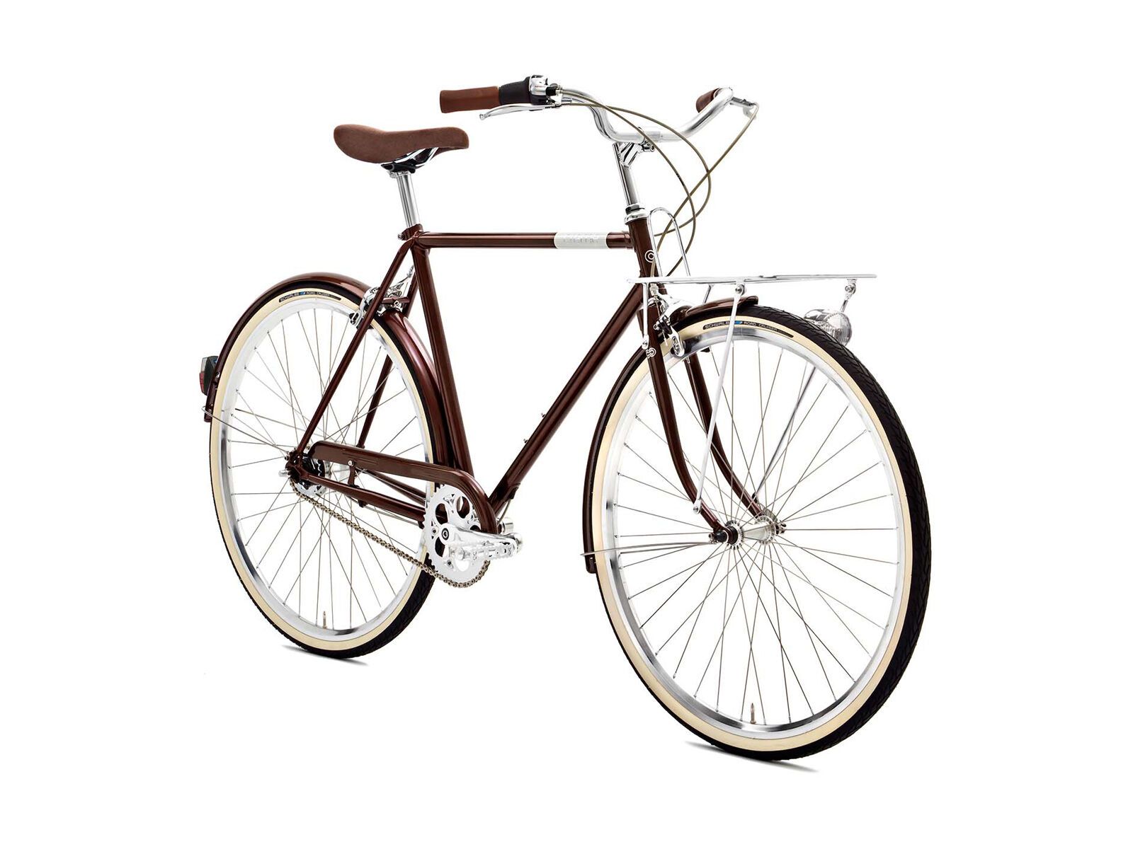 Creme Cycles Caferacer Man Solo, 3 Speed, dark brown - Bild 2