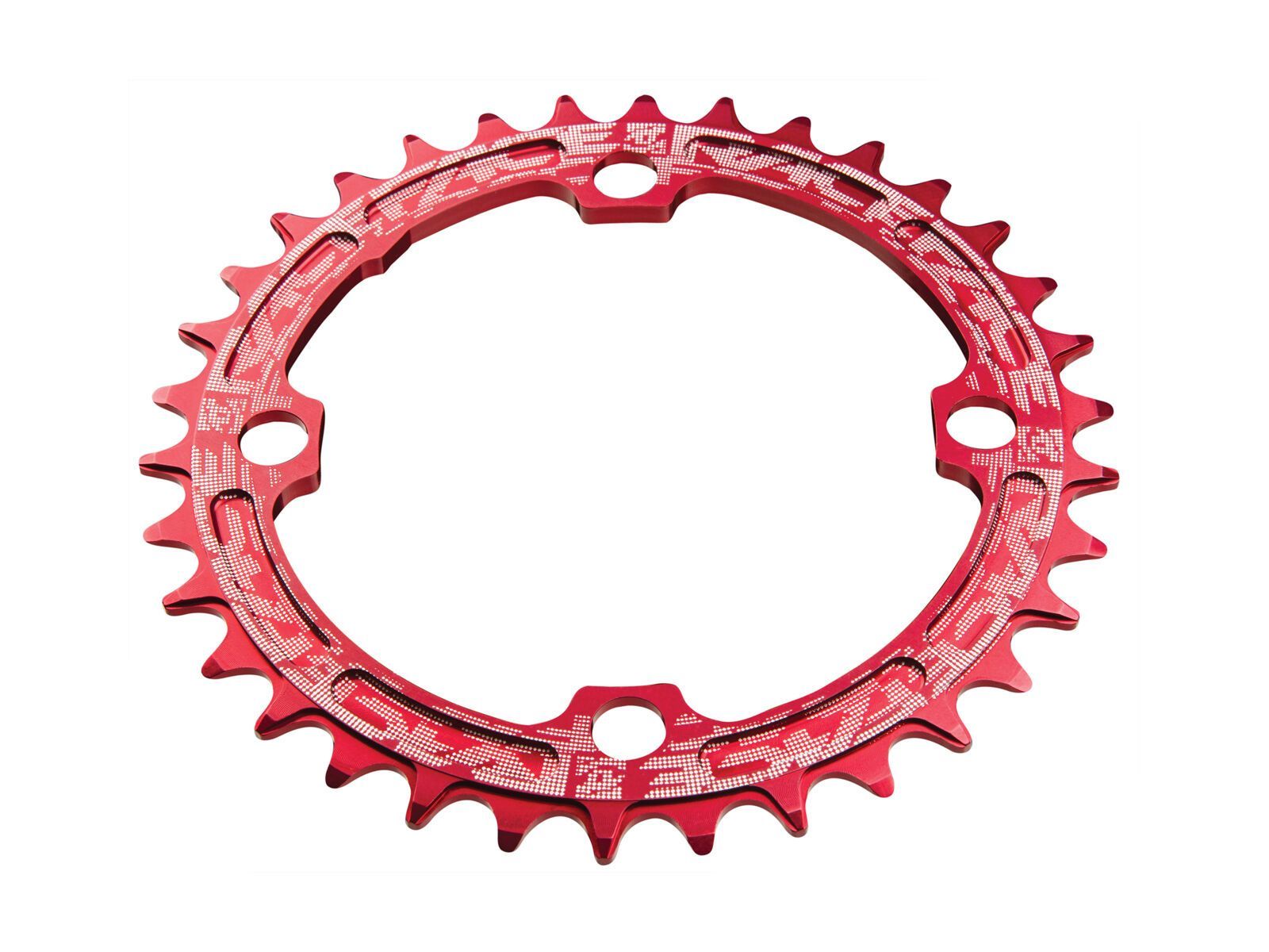 Race Face Single Ring Narrow Wide - LK 104, red - Bild 1