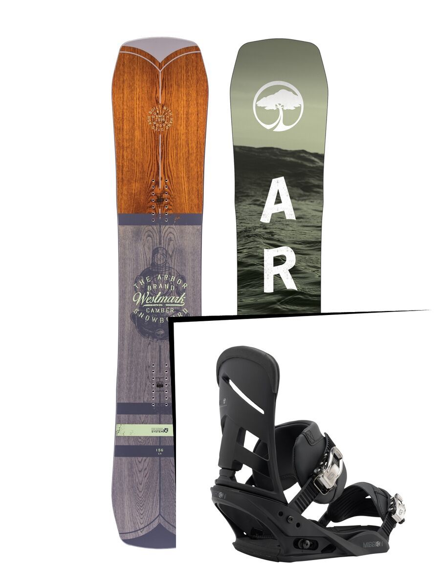Set: Arbor Westmark Camber 2017 + Burton Mission (1712873S) - Bild 1
