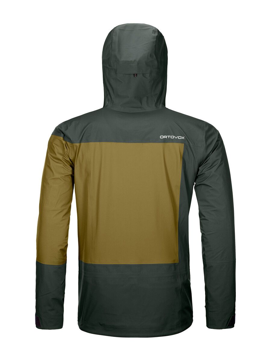 Ortovox 3L Deep Shell Jacket M, green pine - Bild 2
