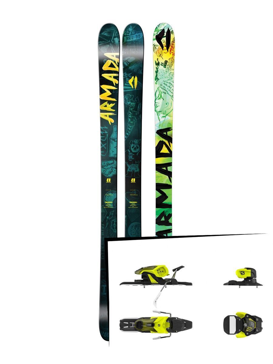 Set: Armada Arv 96 2017 + Salomon Warden 11 (1706224) - Bild 1