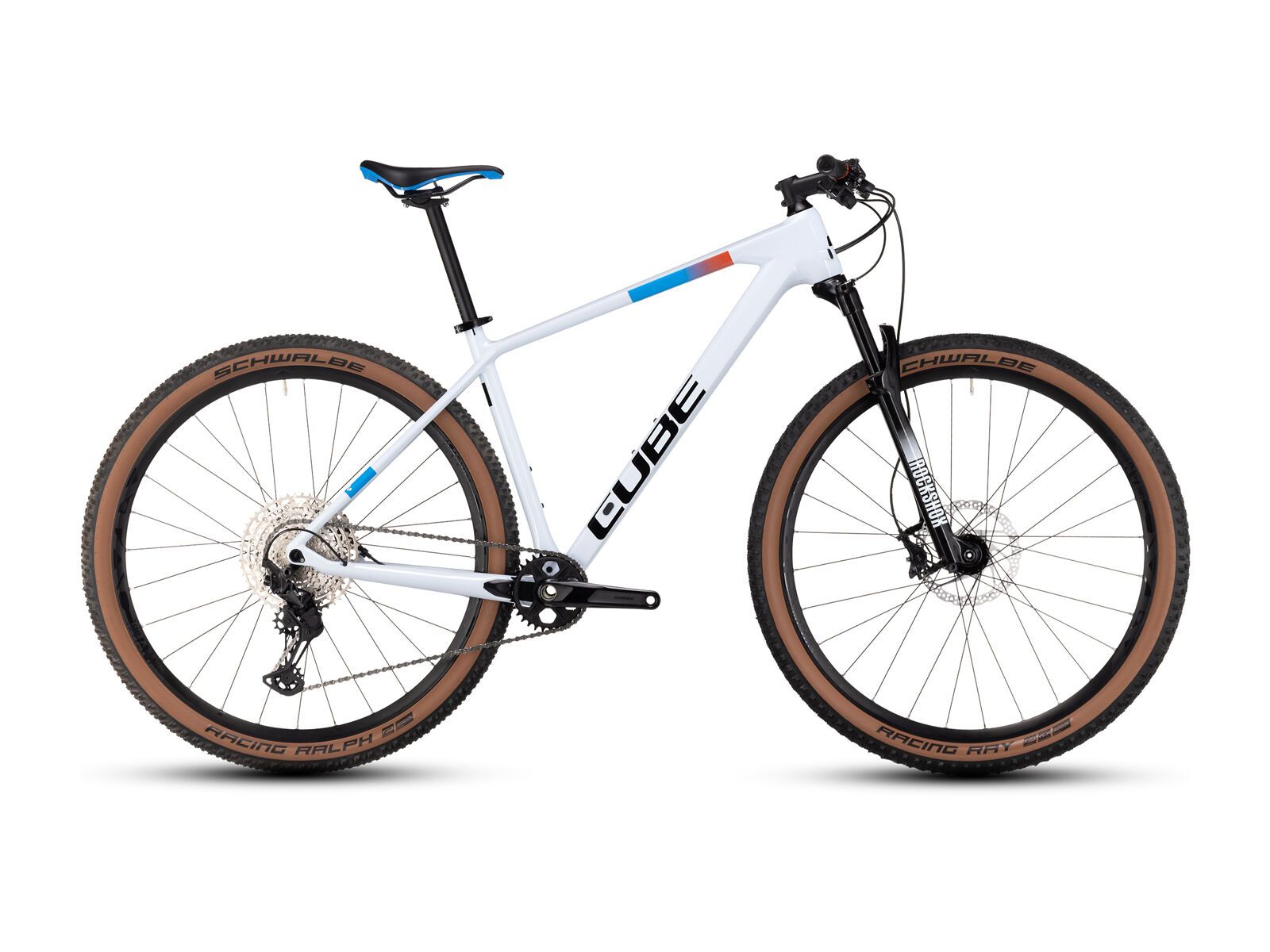 Cube Reaction C:62 Pro, white´n´blue´n´red - Bild 1