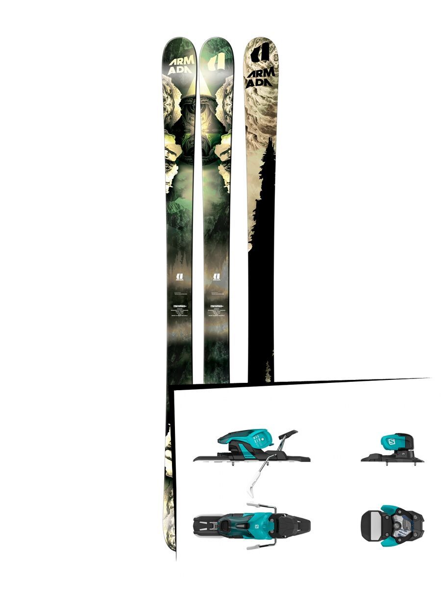 Set: Armada Bdog 2017 + Salomon Warden 11 (1706226) - Bild 1