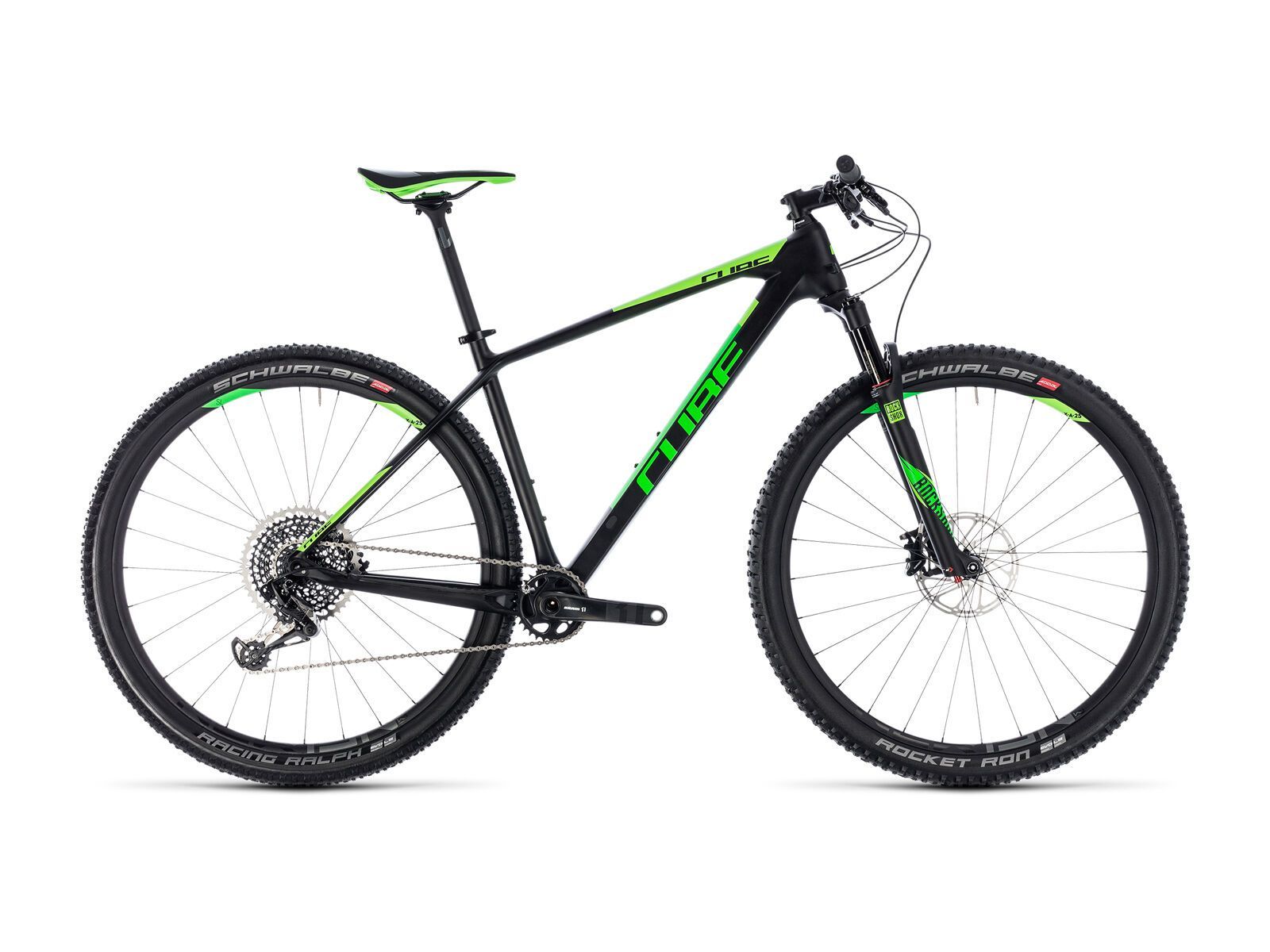Cube Reaction C:62 Eagle, carbon´n´green - Bild 1