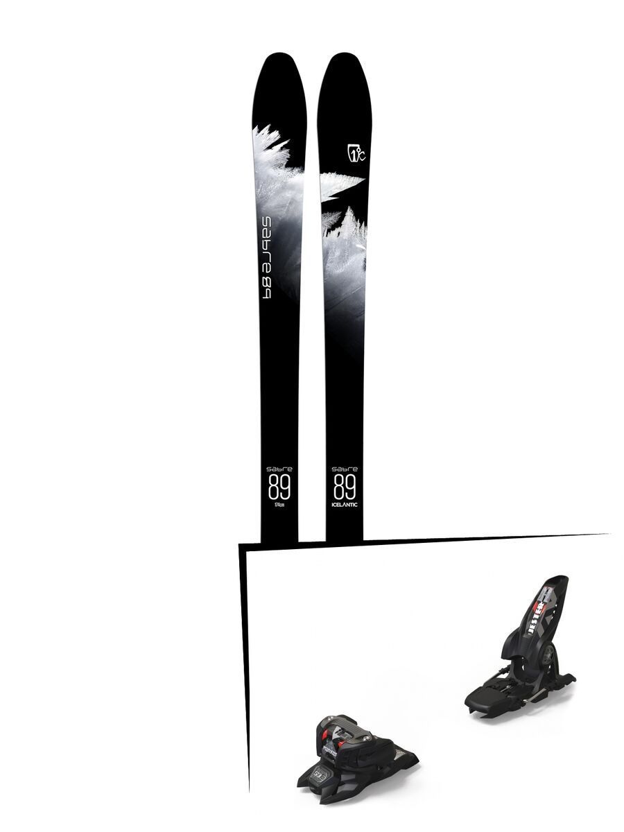 Set: Icelantic Sabre 89 2018 + Marker Jester 16 ID black - Bild 1