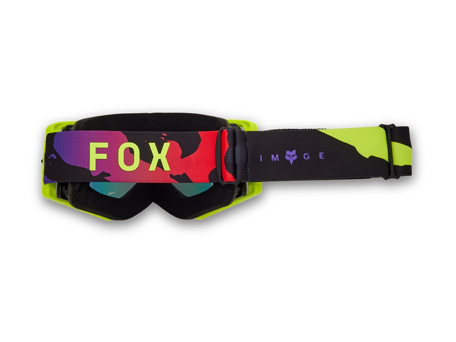 Fox Airspace Throttle Goggle, Spark Mirror / black/yellow - Bild 2