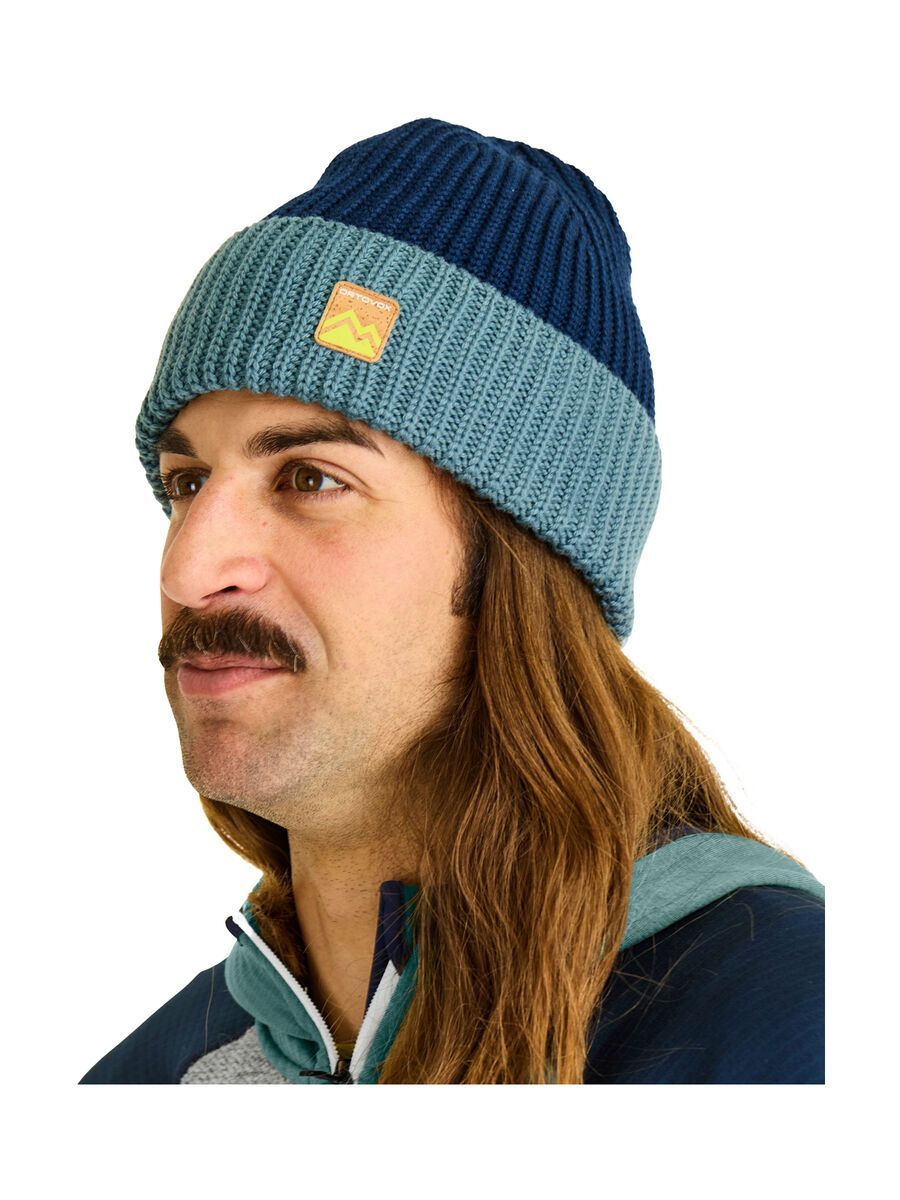 Ortovox Cozy Rib Beanie, arctic grey - Bild 2
