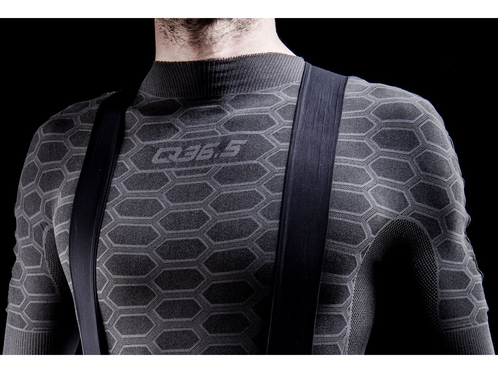 Q36.5 Base Layer 3 Long Sleeve, anthrazit - Bild 3