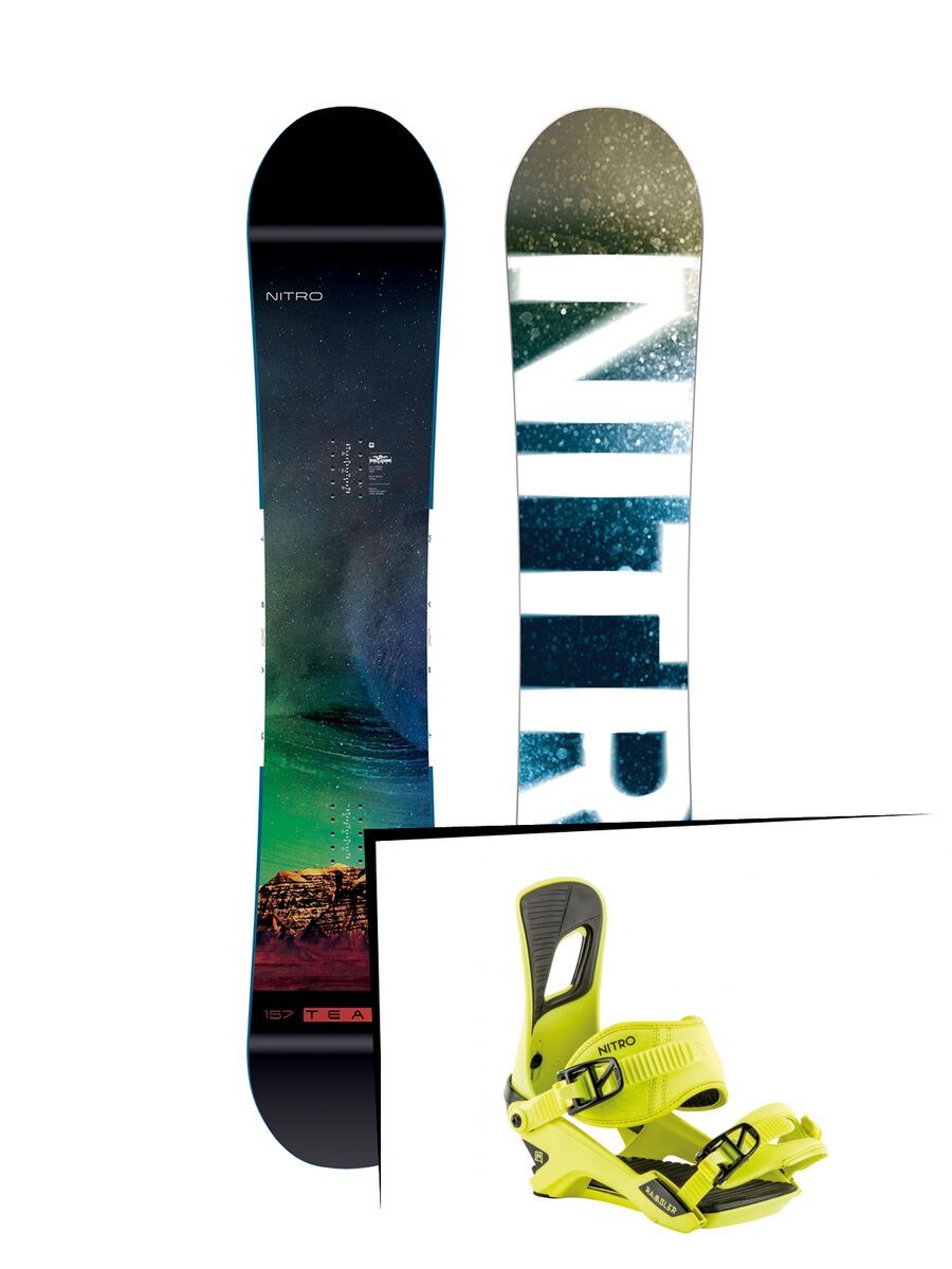 Set: Nitro Team Exposure Gullwing 2019 + Nitro Rambler muted brights series toxic - Bild 1