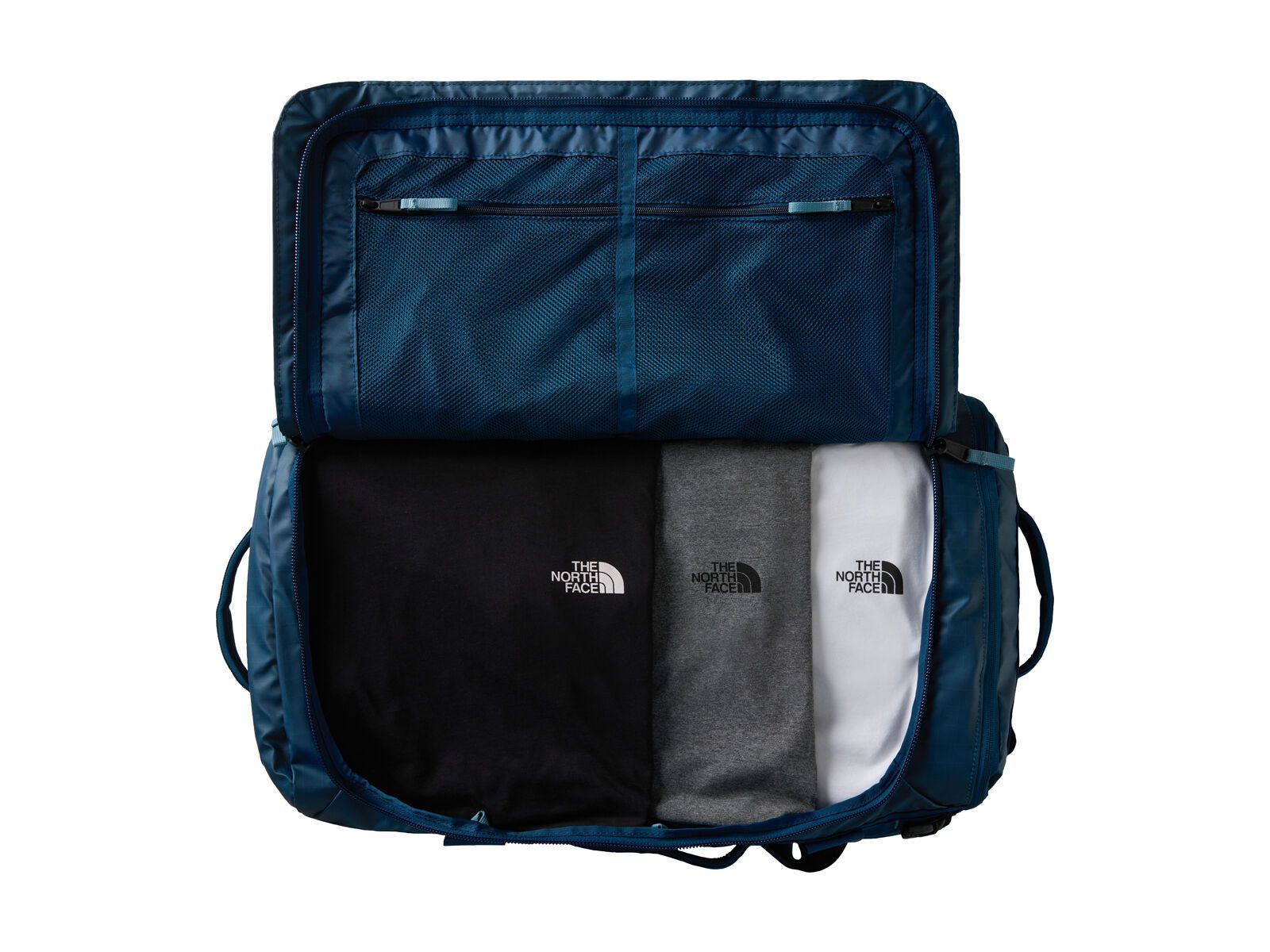 The North Face Base Camp Voyager Duffel 62L, midnight petrol/algae b - Bild 4