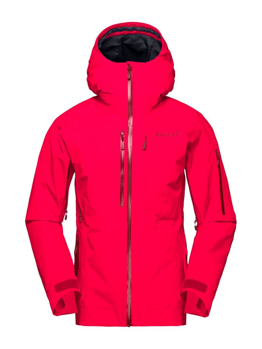 Norrona lofoten Gore-Tex insulated Jacket W's, crisp ruby - Bild 1