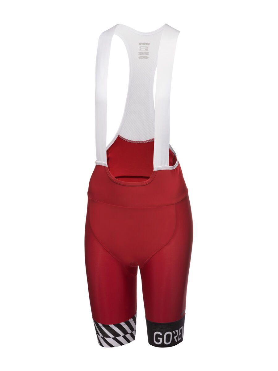 GOREWEAR Swiftride Optical Kurze Trägerhose Damen, utility red - Bild 2