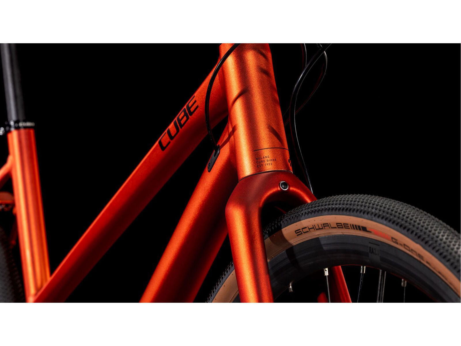 Cube Nulane Pro Trapeze, fireorange´n´black - Bild 4