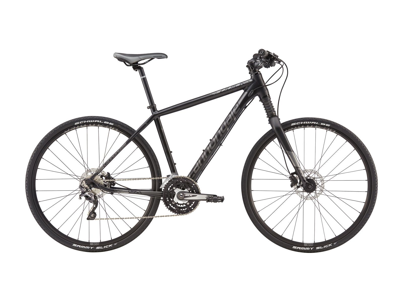 Cannondale Quick CX 1, jet black w/ charcoal grey, matte BIKER