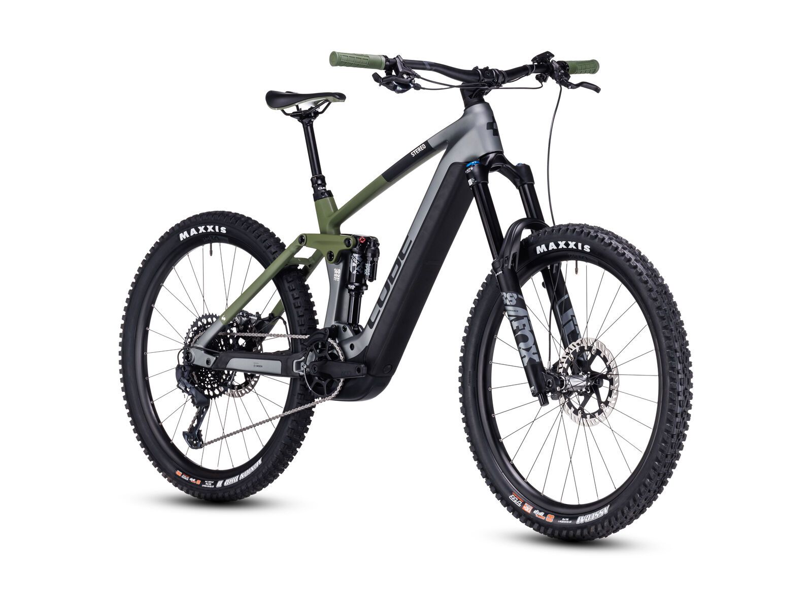 ***2. Wahl*** Cube Stereo Hybrid 160 HPC TM 750 27.5 flashgrey´n´olive - Bild 2