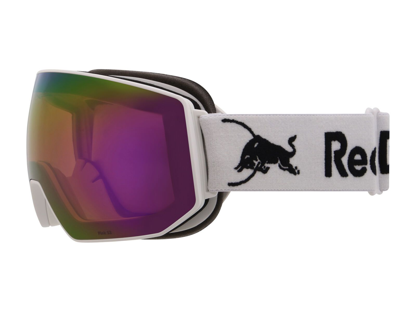 Red Bull Spect Eyewear Fink, Orange-Purple Mirror / white - Bild 4