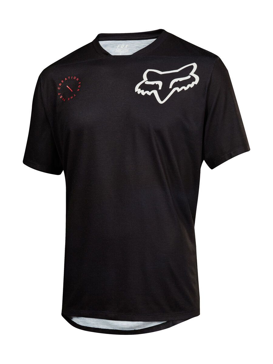 Fox Indicator SS Asym Jersey, black - Bild 1
