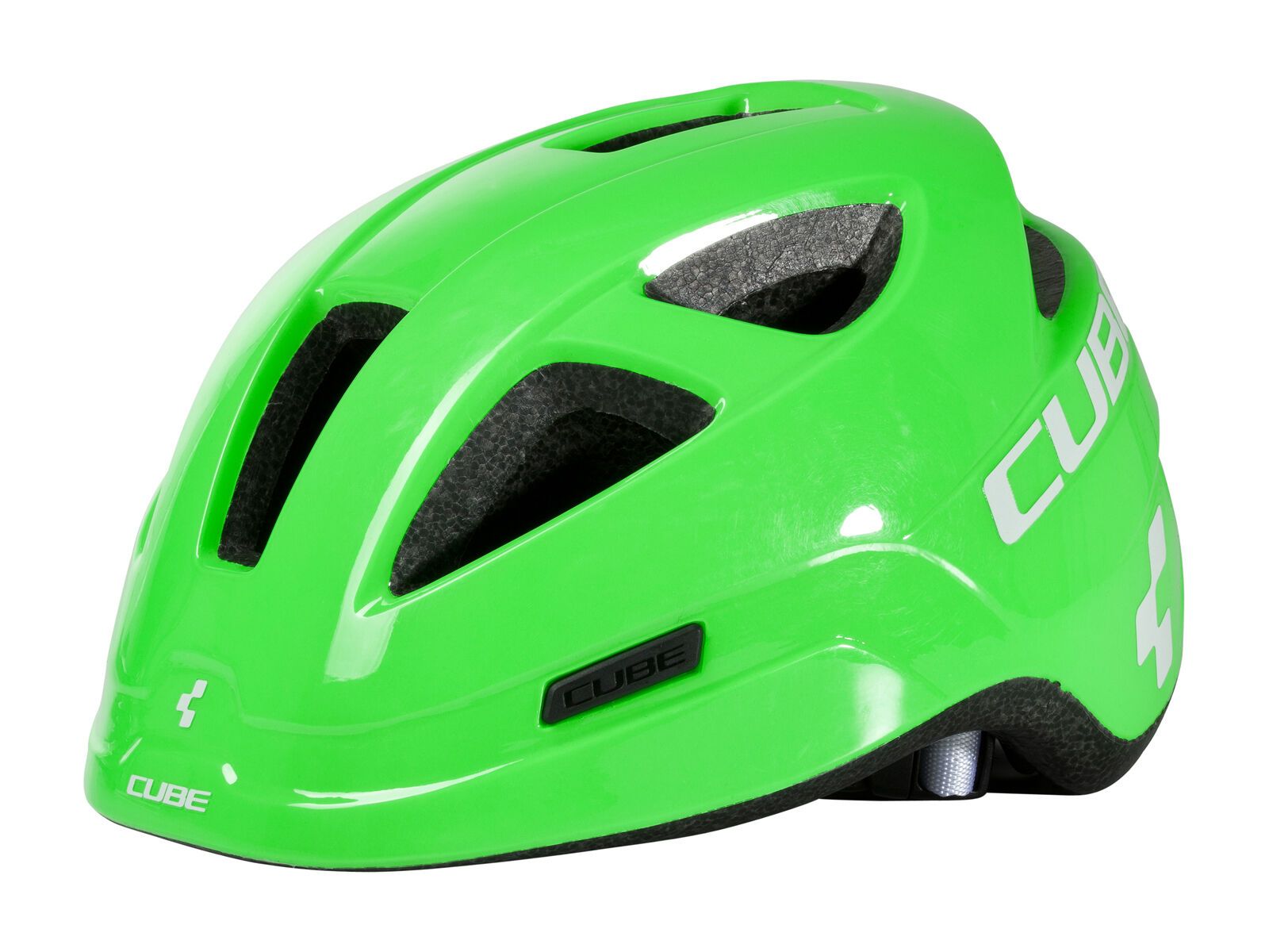 Cube Helm Pro Junior, green - Bild 1