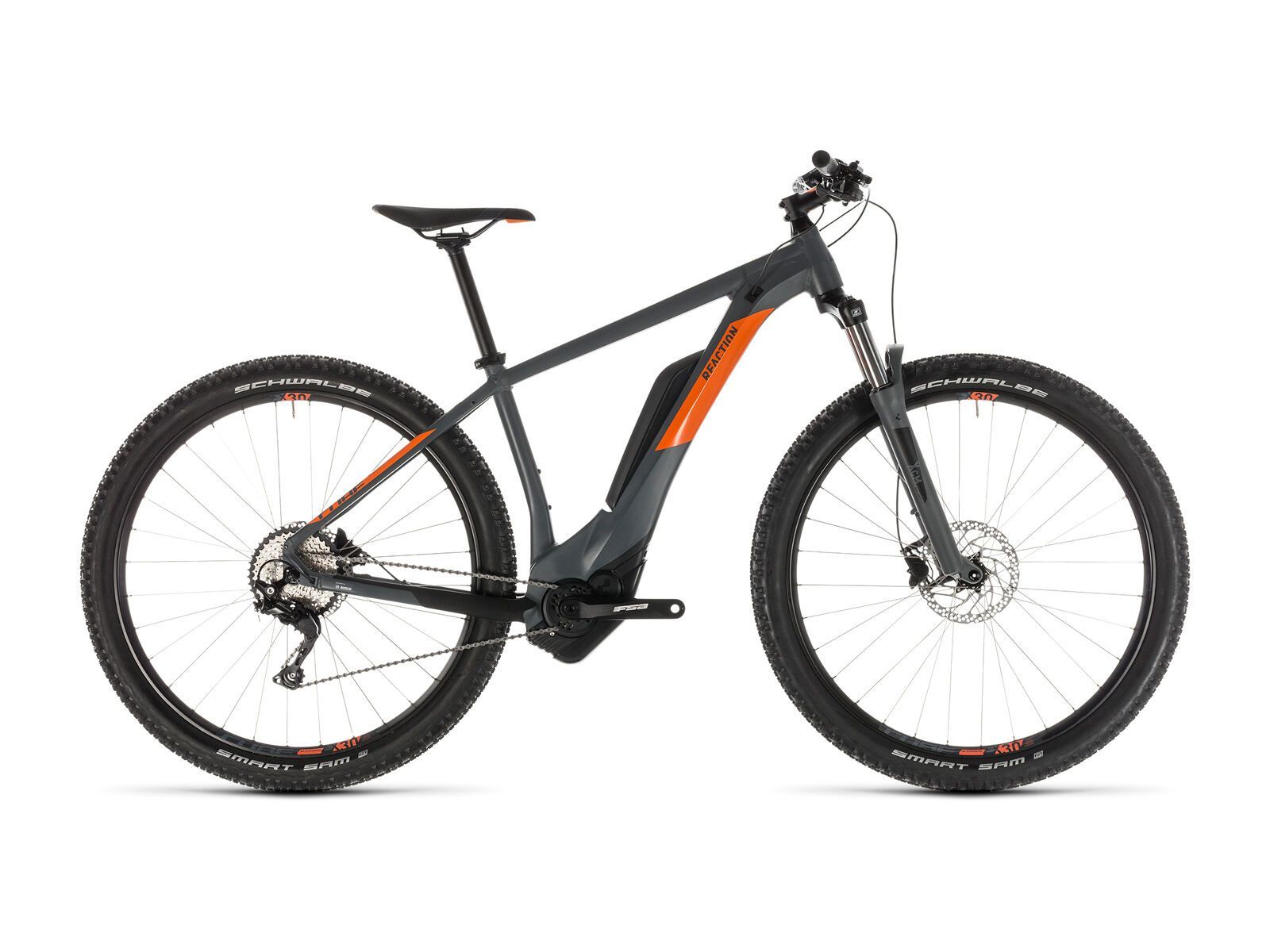 Cube Reaction Hybrid Pro 400 27.5, grey´n´orange - Bild 1