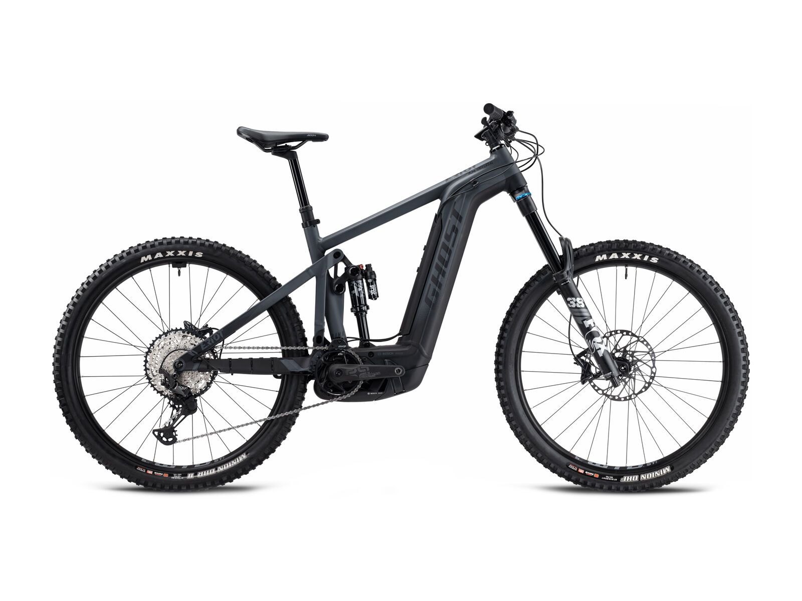 Ghost E-Riot AM AL Universal 27.5 dark grey/black - matt S // 41.7 cm 31ER1019