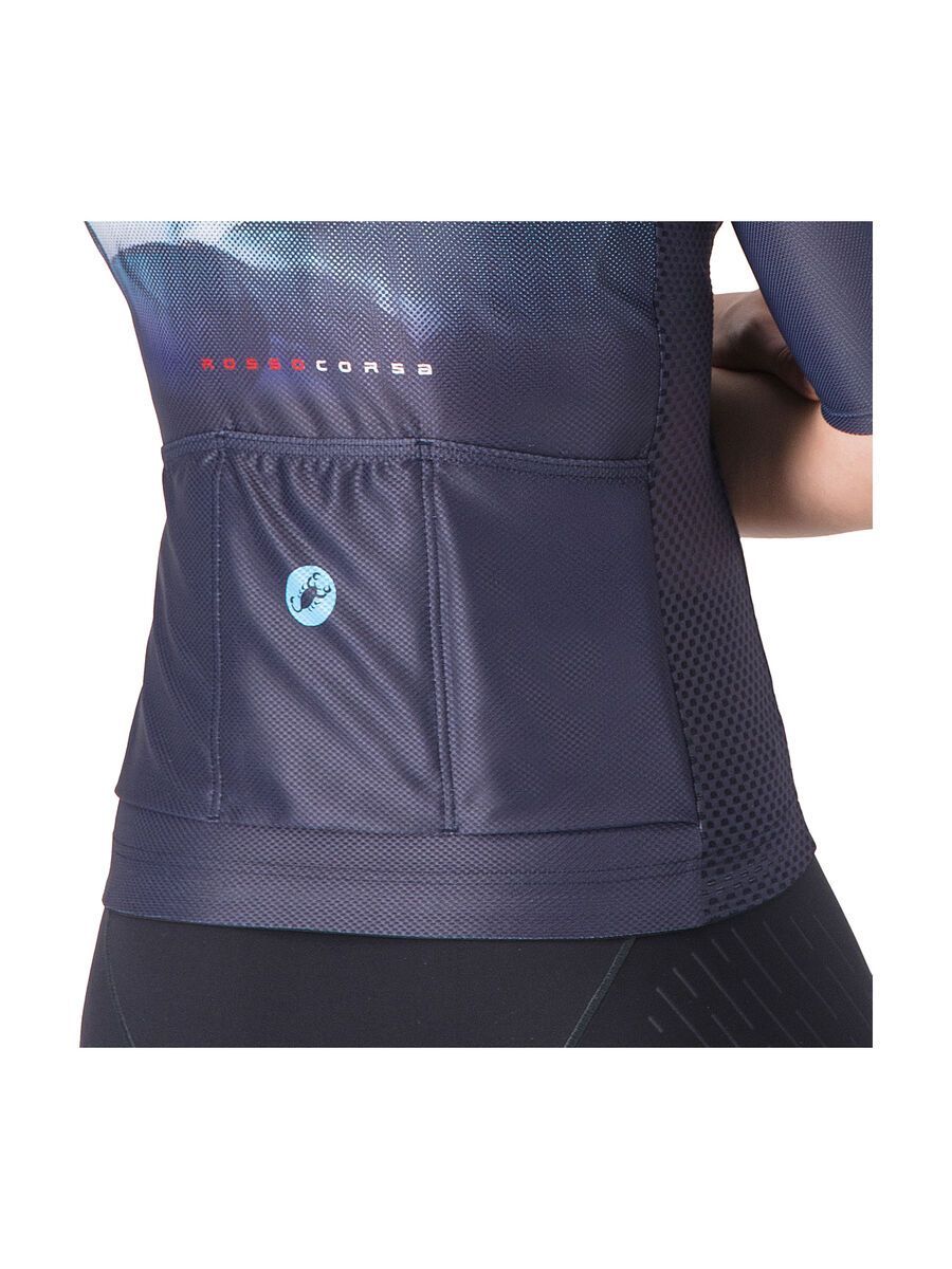 Castelli Climber's A/C W Jersey, belgian blue/neon cobalt-silve - Bild 5