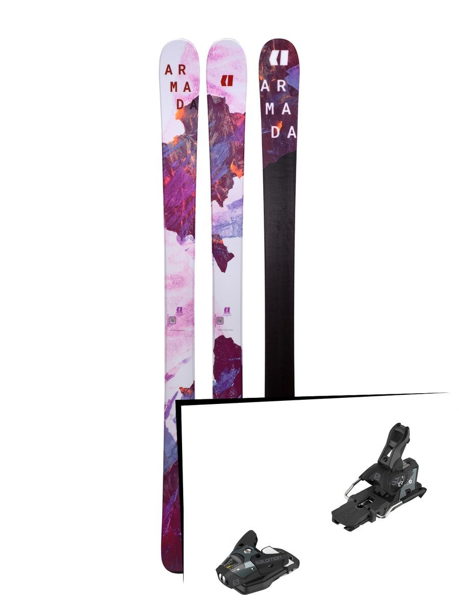 Set: Armada Victa 93 2019 + Salomon STH2 WTR 13 black/dark grey - Bild 1