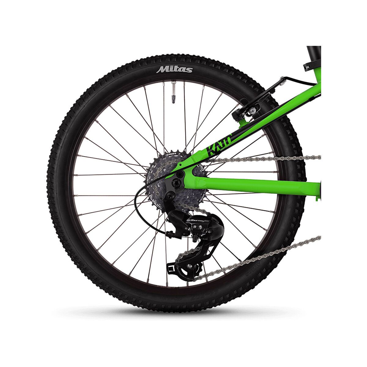 Ghost Kato R1.0 AL, riot green/jet black - Bild 5