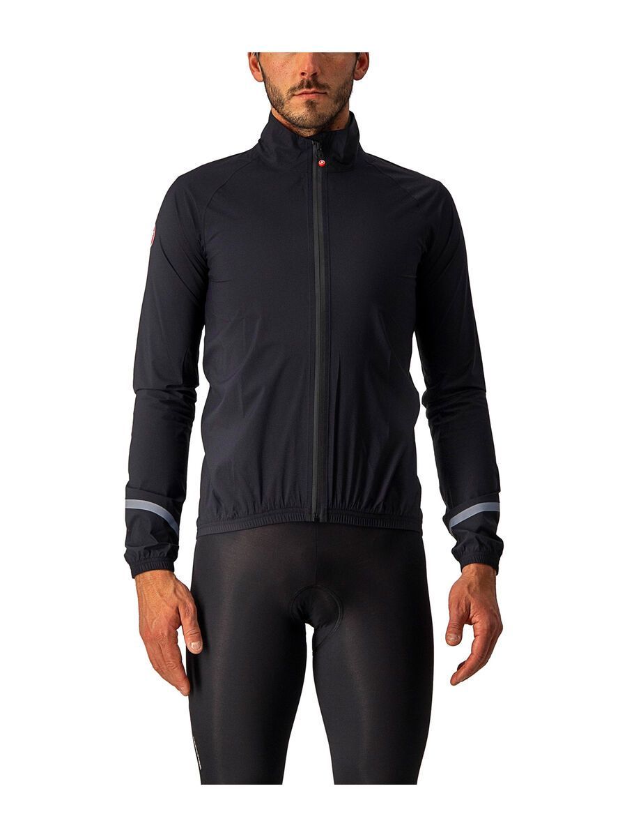 Castelli Emergency 2 Rain Jacket, light black - Bild 1