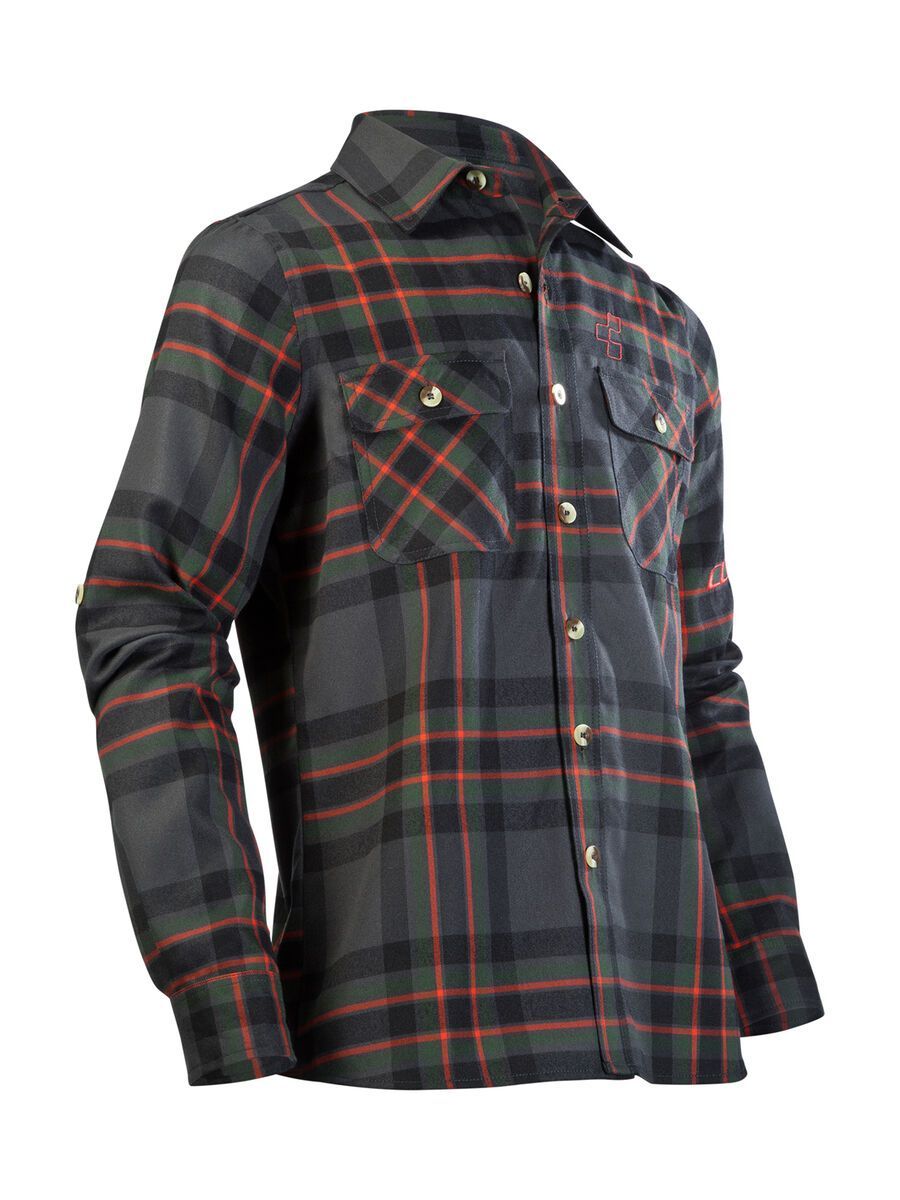 Cube Work Hemd langarm, black´n´red - Bild 1