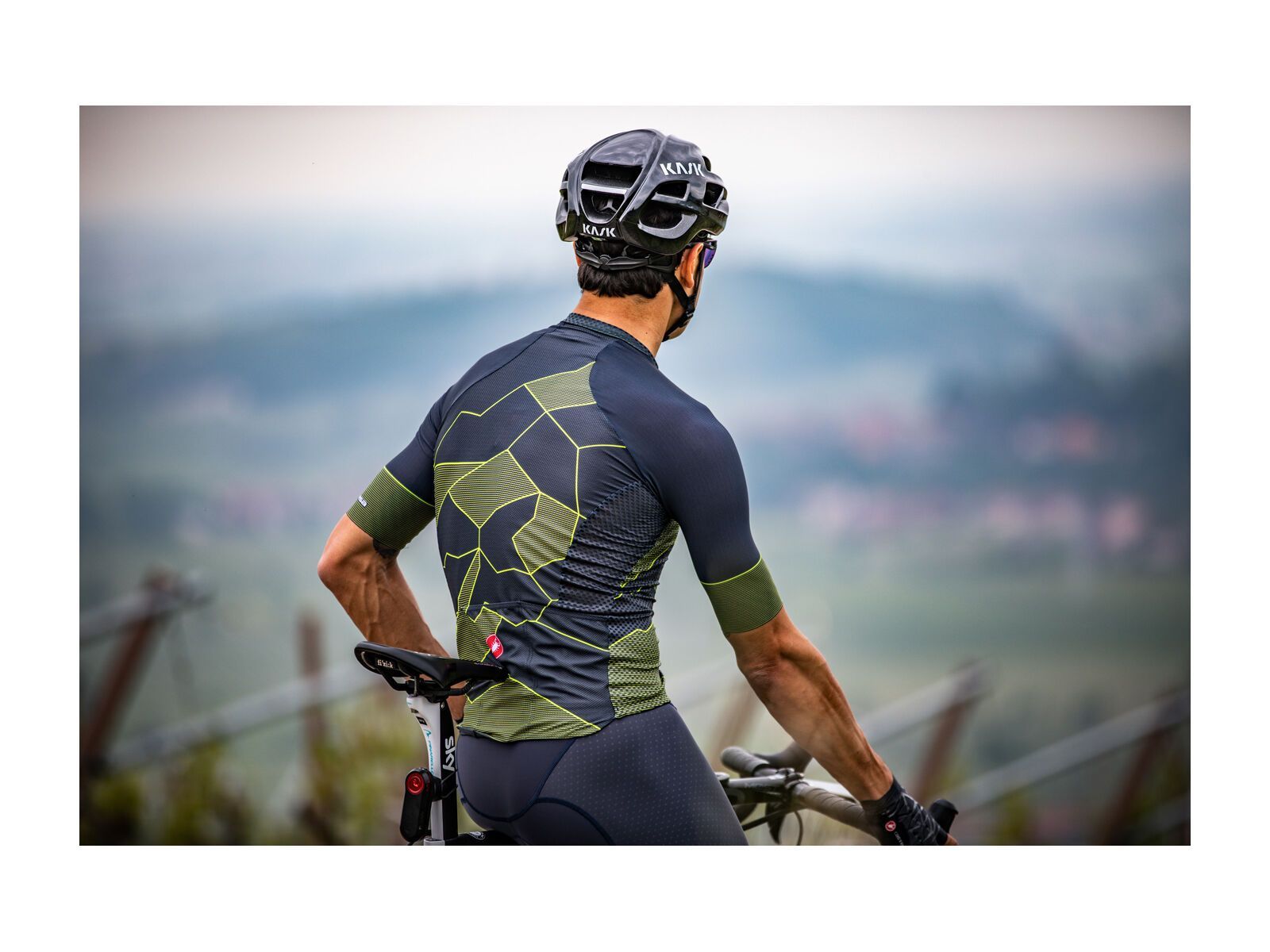 Castelli Climber's 3.0 Jersey, dark gray yellow fluo - Bild 5