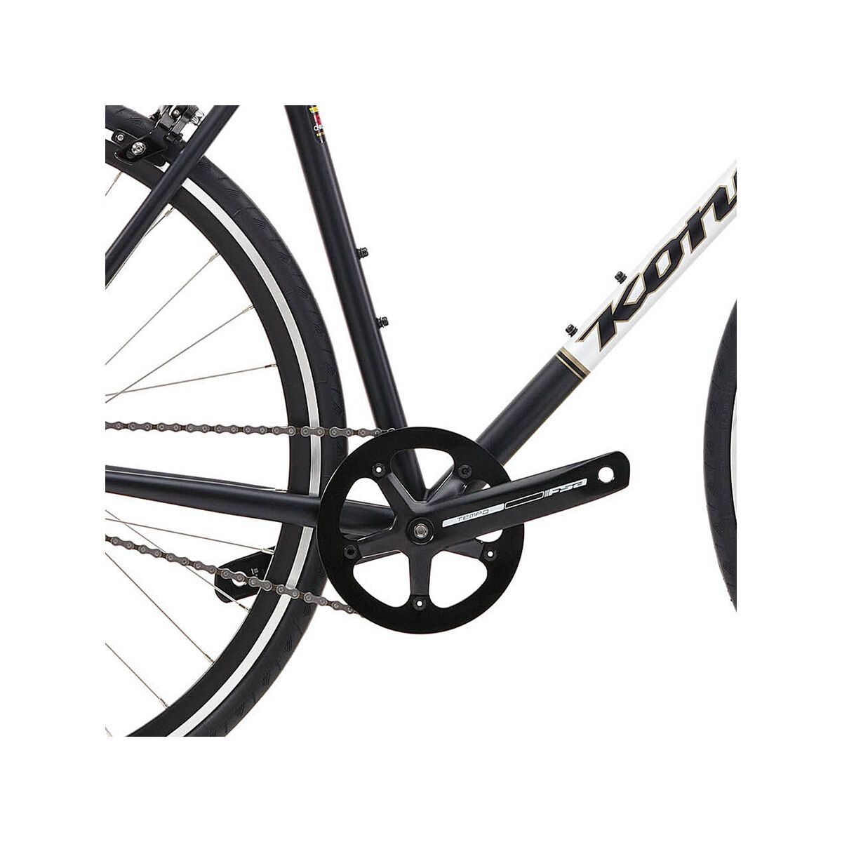 Kona Paddy Wagon, matt black/gold/white - Bild 3