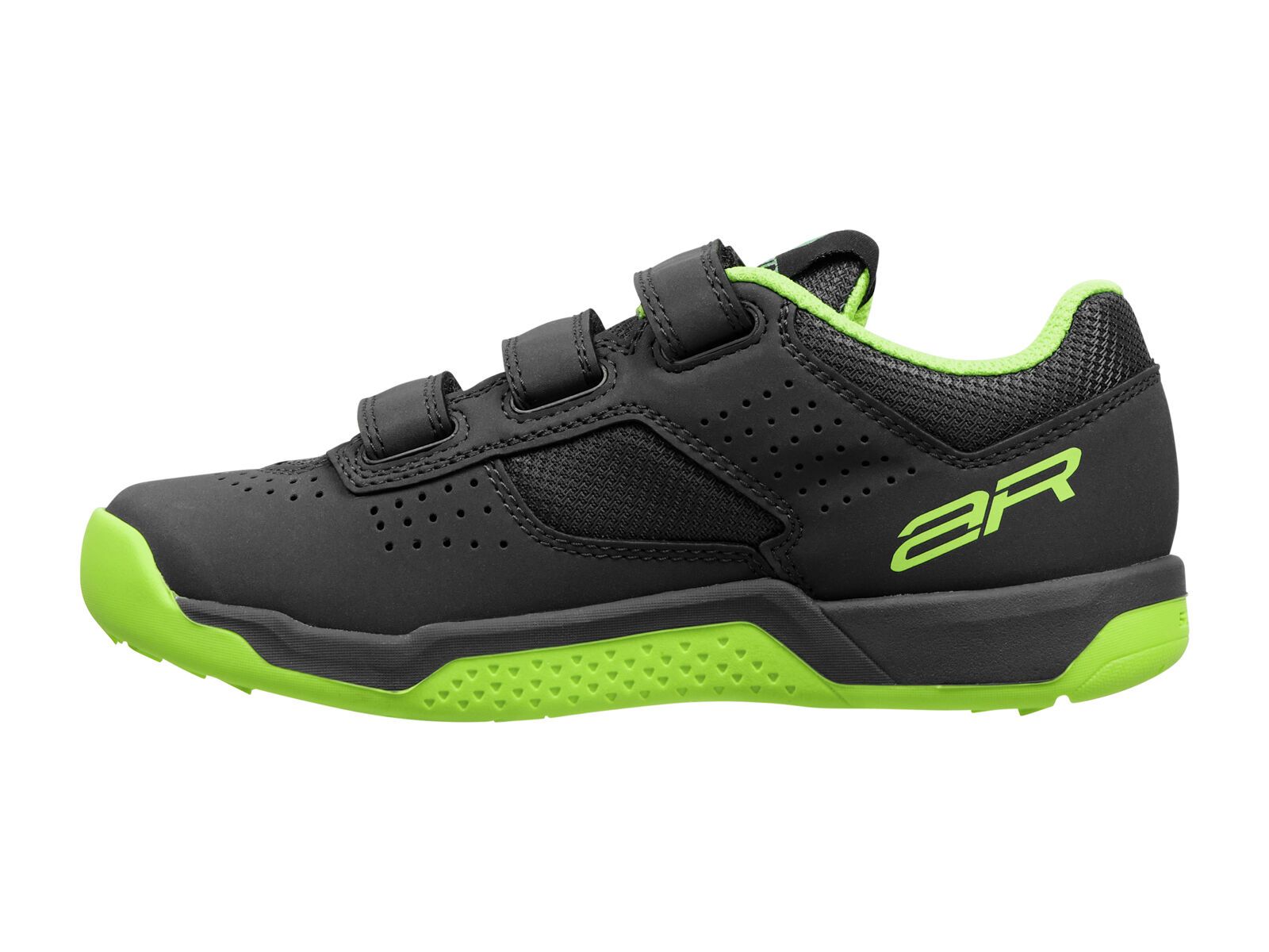 Scott MTB AR Kids Strap Shoe, grey/neon green - Bild 4