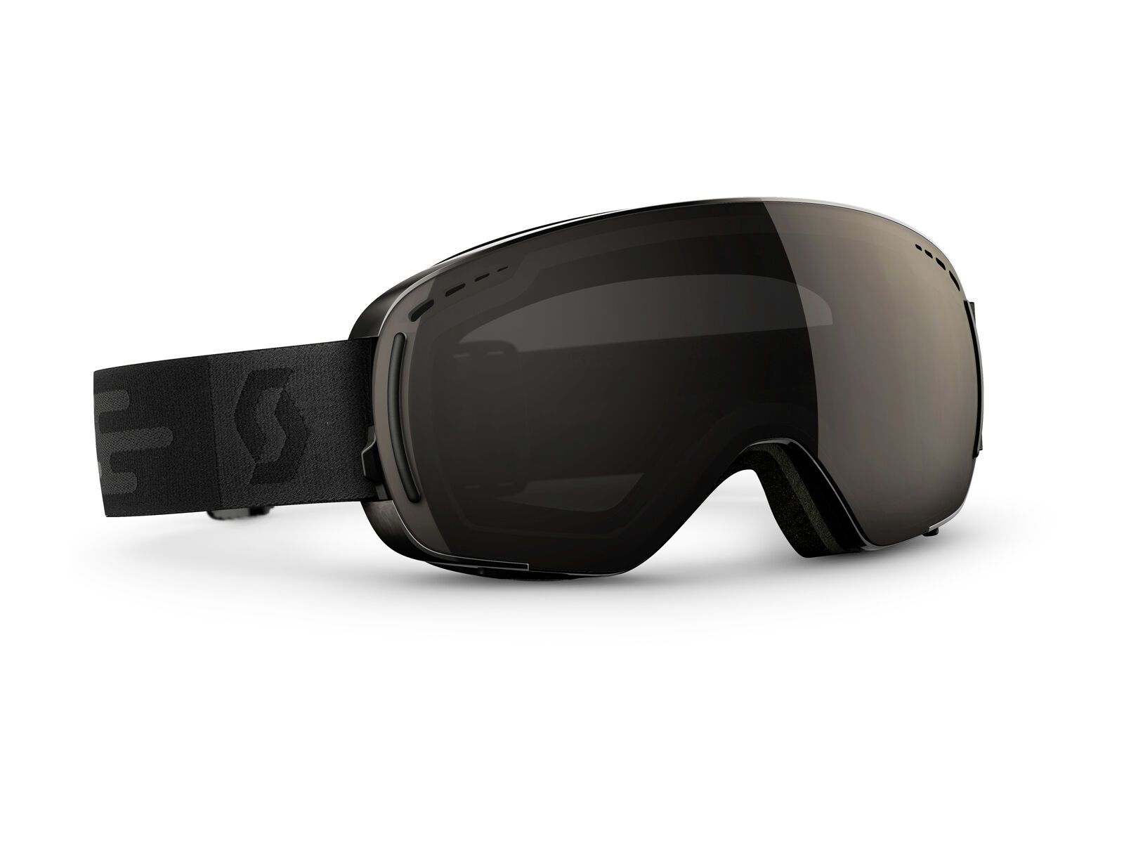 Scott LCG Compact + Spare Lens, black/solar black chrome - Bild 1