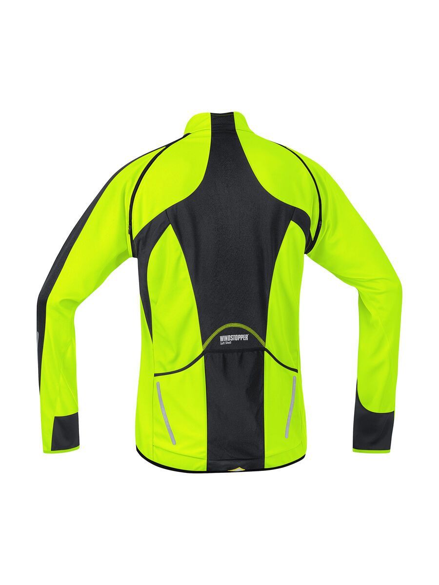 Gore Bike Wear Phantom 2.0 Windstopper SO Jacke, neon yellow black - Bild 2