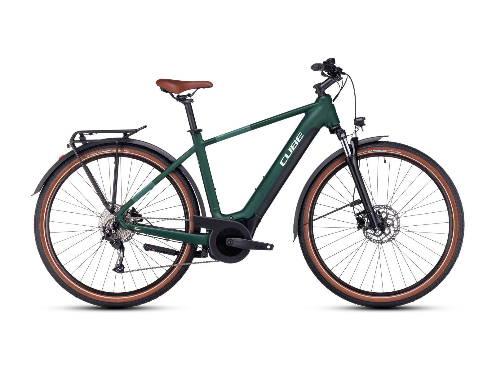 Cube Touring Hybrid One 625, darkgreen´n´green - Bild 1